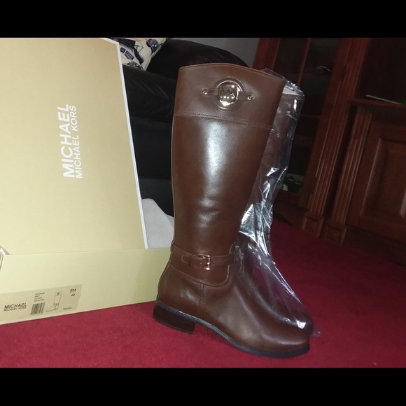 MICHAEL Michael Kors Shoes - Micheal Kors Stockard Riding Boots